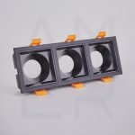 LT231-3 سبوت ثلاثي بلاستيك فارغ