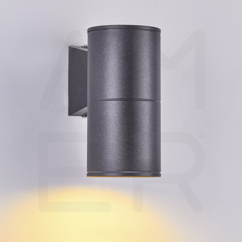 1- LT335-1 أبليك حائط سلندر مفرد فارغ E27 اسود LT335-1 أبليك حائط سلندر مفرد فارغ - الصورة 1