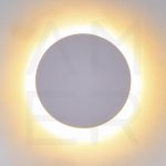 ⁦X789 أبليك ليد حائط خارجي مدور 13سم⁩ - الصورة ⁦7⁩